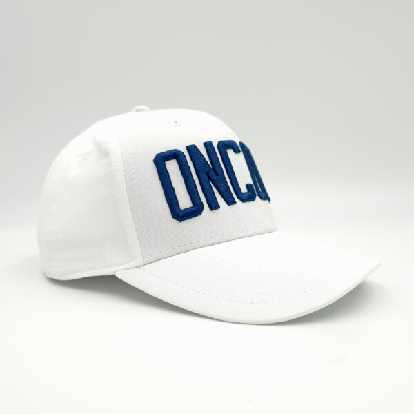 Get the OnCore Text Logo Varsity White - Golf Hat