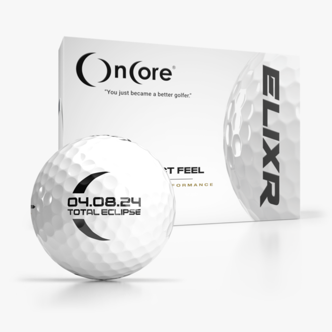 Shop the 2024 Total Solar Eclipse - Special Limited Edition Golf Ball - OnCore - ELIXR