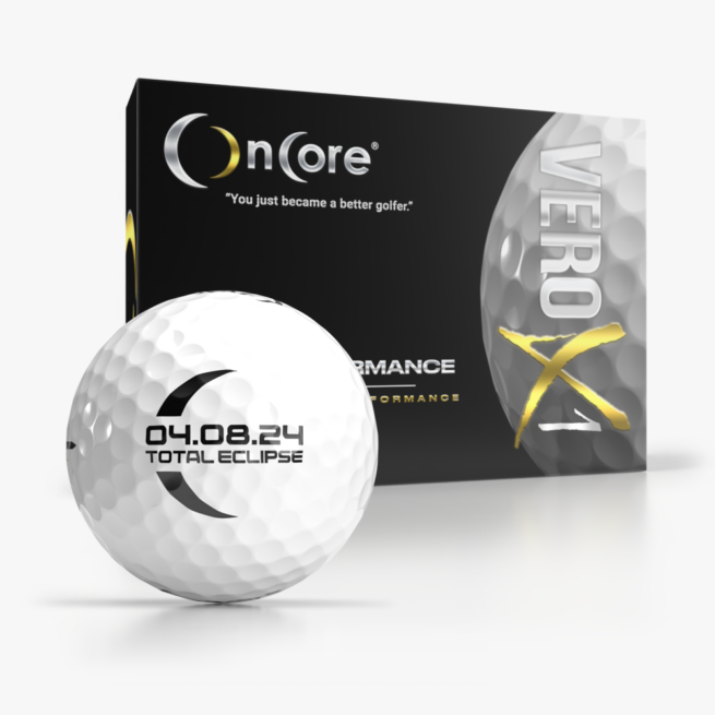 Shop the 2024 Total Solar Eclipse - Special Limited Edition Golf Ball - OnCore - VERO X1