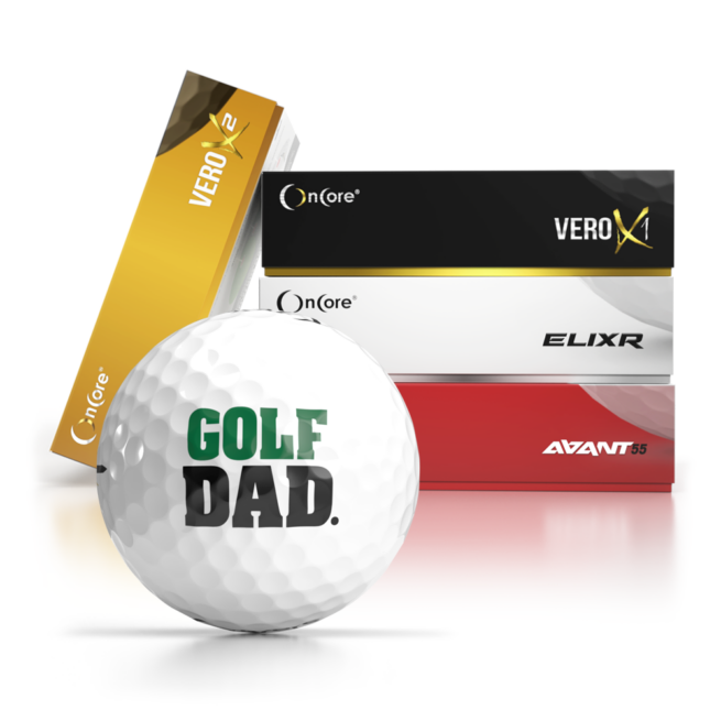 Shop OnCore Golf - Father's Day Golf Balls - Golf Dad - Custom Dozens