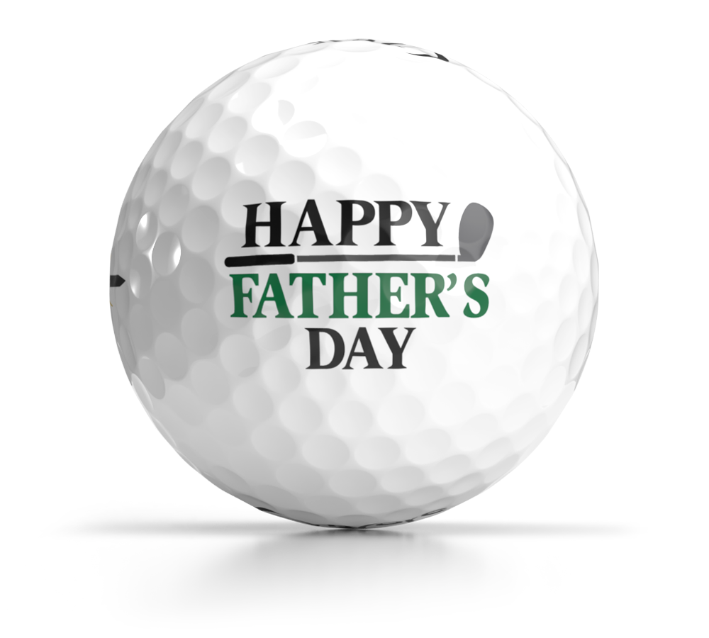 Shop OnCore Golf - Father's Day Golf Balls - Happy Father's Day - Custom Logo Balls