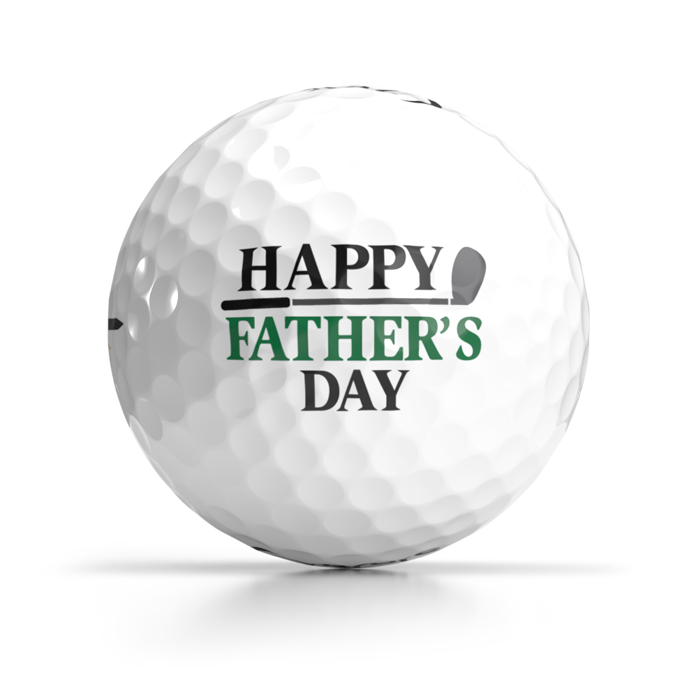Shop OnCore Golf - Father's Day Golf Balls - Happy Father's Day - Custom Balls