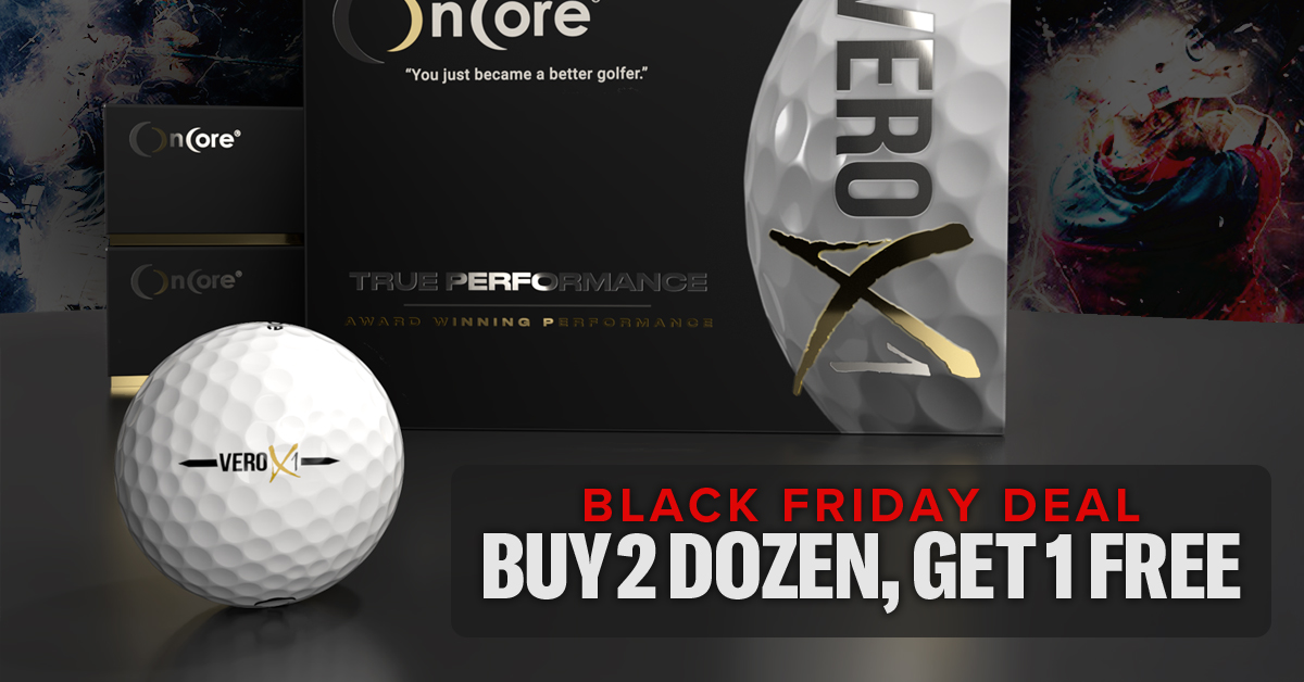 2024 Black Friday Special B2G1 Free Golf Balls OnCore Golf