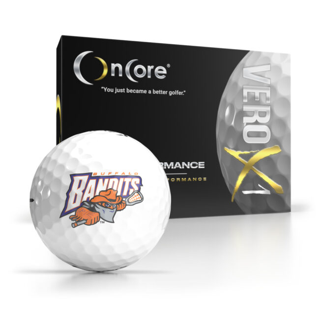 Buffalo Bandits Logo Golf Ball - Image 3