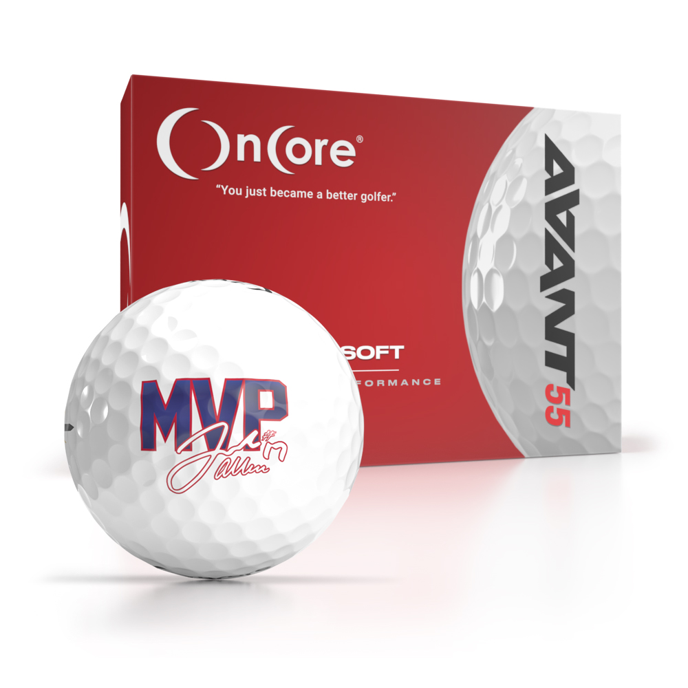 Josh Allen MVP Golf Balls | Special Charity Edition | OnCore Golf