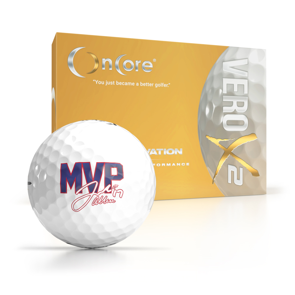 Shop Limited Edition Josh Allen MVP Golf Ball from OnCore Golf - VERO X2