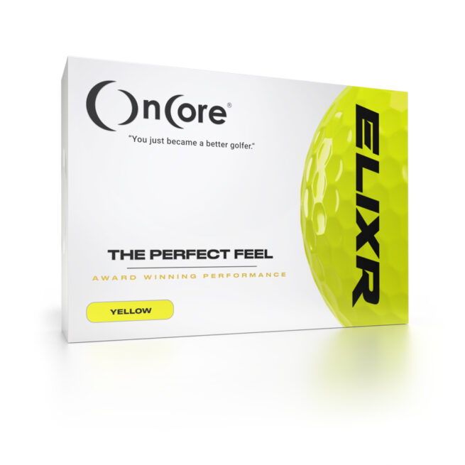 Shop Now | OnCore Hotlist Gold - ELIXR Tour Performance Dozen Golf Balls - Yellow