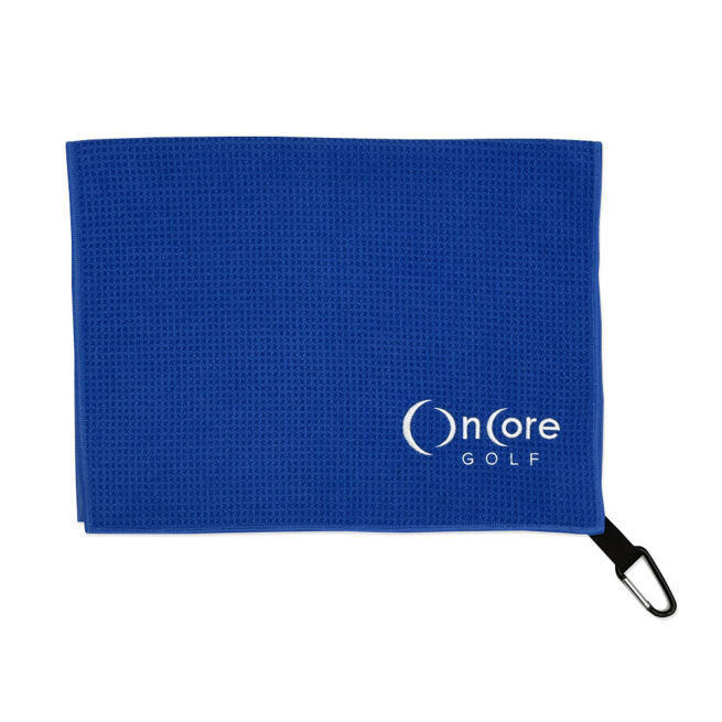 Shop Magnetic OnCore Golf Towels - Blue
