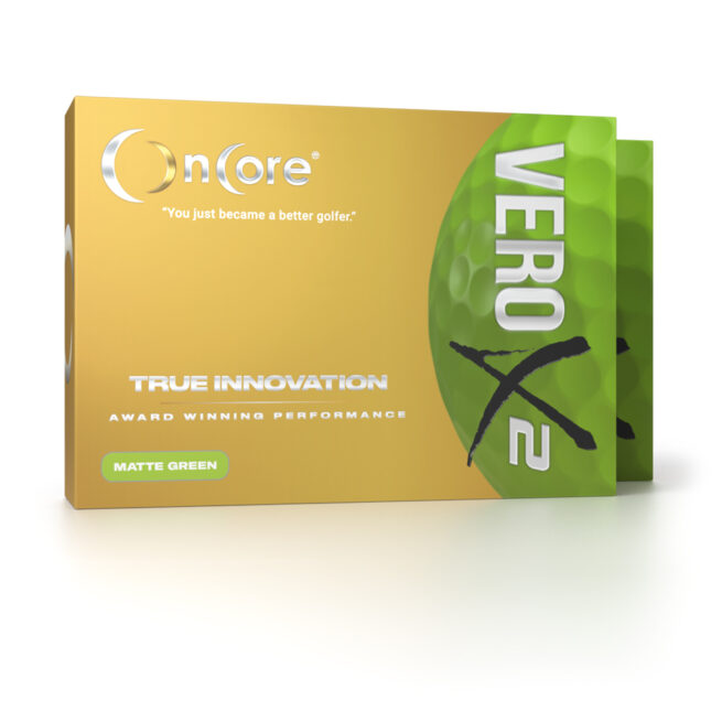 Shop B1G1 Free Summer Special Offer - VERO X2 Golf Balls - Matte Green