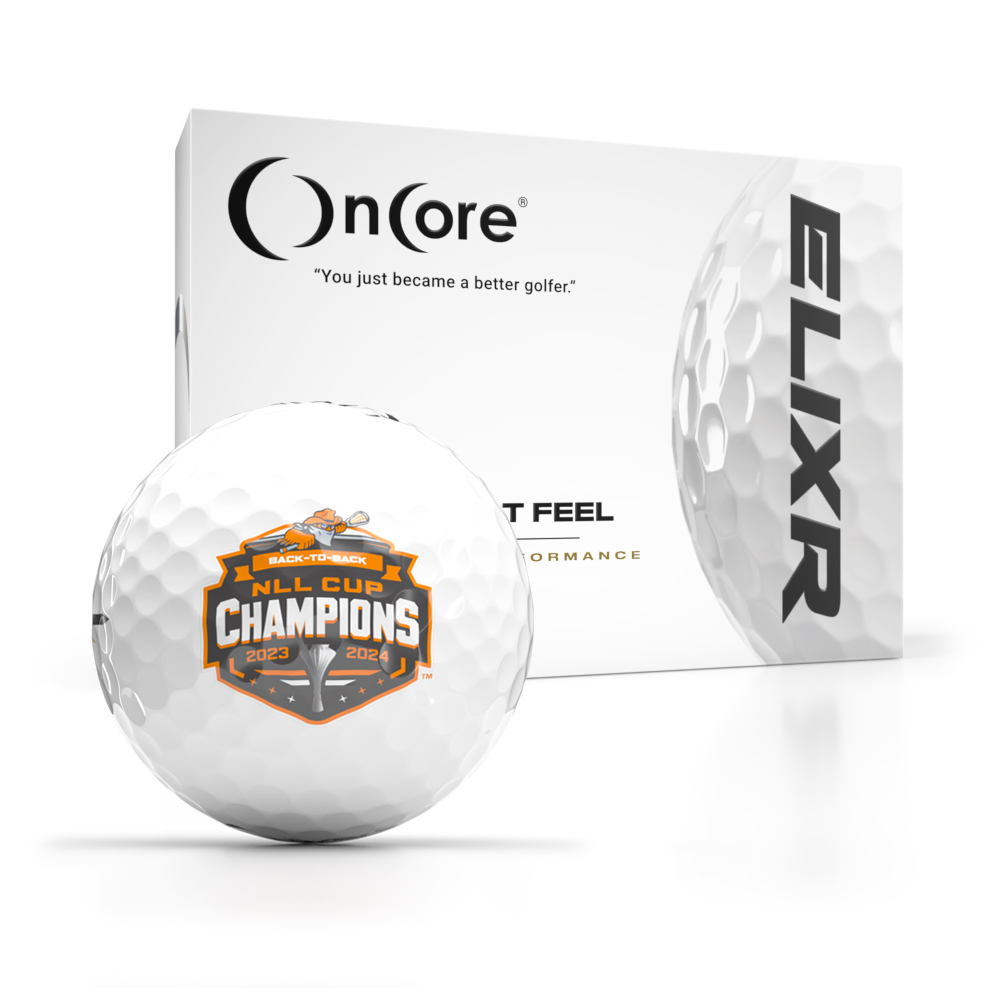 Shop OnCore Golf - Official Buffalo Bandits | 2023-24 NLL Champions Logo Golf Balls - ELIXR