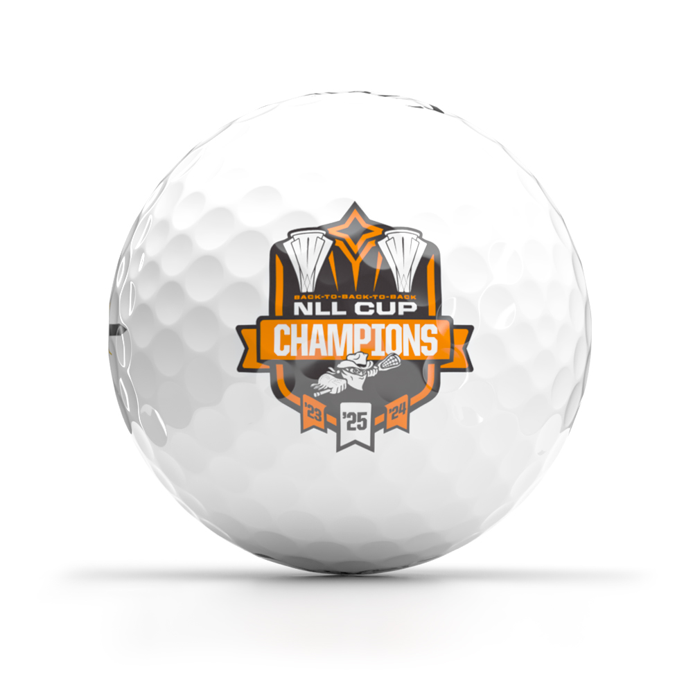 Shop Official Buffalo Bandits | 3-Peat 2023-2025 NLL Champions Logo Golf Balls - OnCore Golf