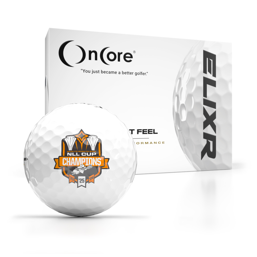 Shop OnCore Golf - Official Buffalo Bandits | 3-Peat 2023-2025 NLL Champions Logo Golf Balls - ELIXR