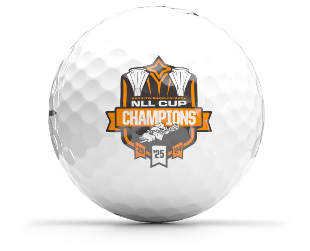 Shop OnCore Golf - Official Buffalo Bandits | 3-Peat 2023-2025 NLL Champions Logo Golf Balls