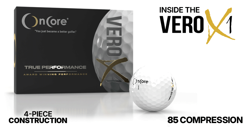 OnCore Golf's VERO X1 with proprietary perimeter weighting, technology delivers for all golfers and lowers scores