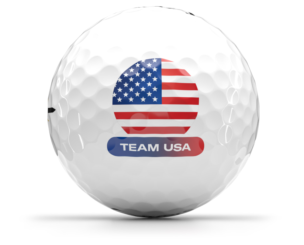 Team USA logo golf balls with American flag design from OnCore Golf
