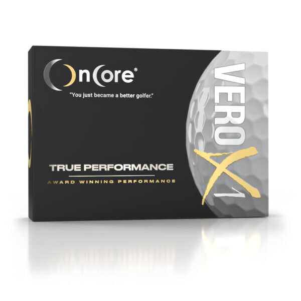 Shop OnCore Golf - VERO X1 Tour Performance Distance Golf Balls - White Dozen