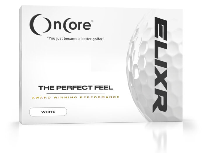 Shop OnCore Golf - ELIXR Gold Winning Performance Distance Golf Balls - White Dozen