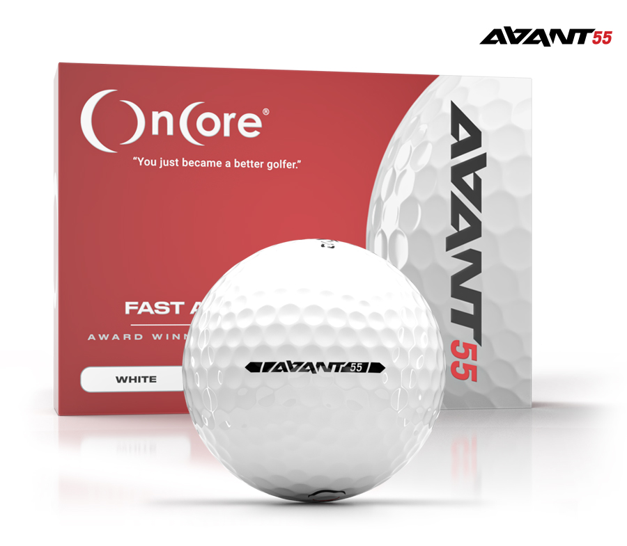 Customize Golf Balls Online Best - AVANT 55 - Dozen - OnCore Golf