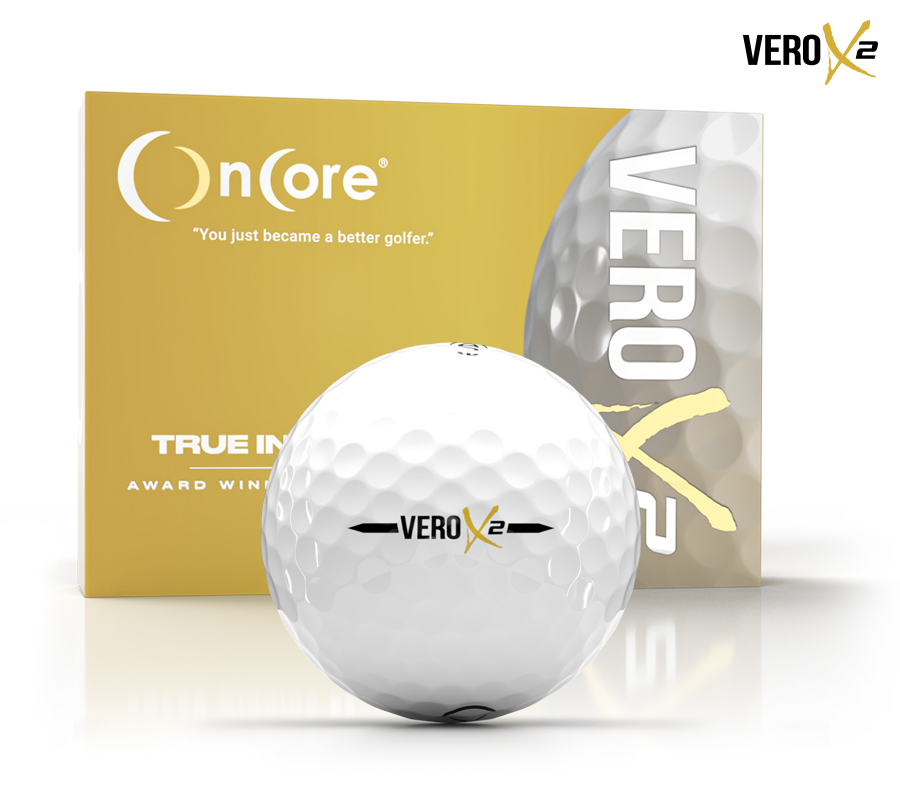 Customize Golf Balls Online Best - VERO X2 - Dozen - OnCore Golf