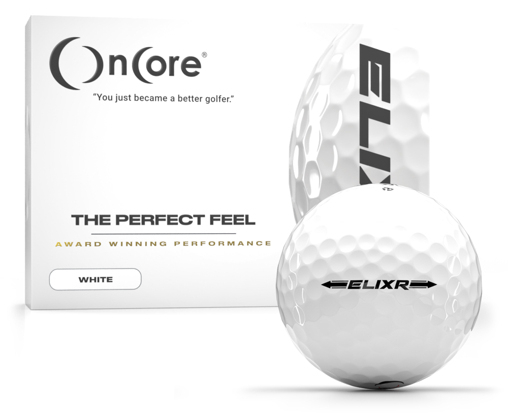 Shop OnCore Golf - ELIXR Enhanced Tour Performance Dozen Golf Balls - White