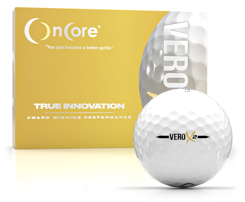 Shop OnCore Golf - VERO X2 Tour Performance Dozen Golf Balls - White