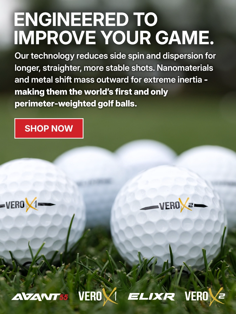 OnCore Award-Winning Golf Balls featuring Perimeter Weighting Technology to Lower Your Score with more distance and control.