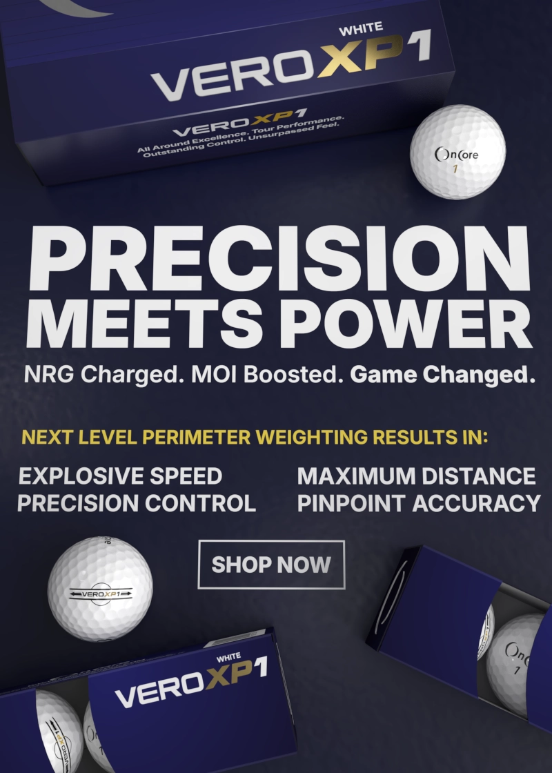Shop OnCore Golf - VERO XP1 Tour Distance Performance Golf Balls - White Dozen