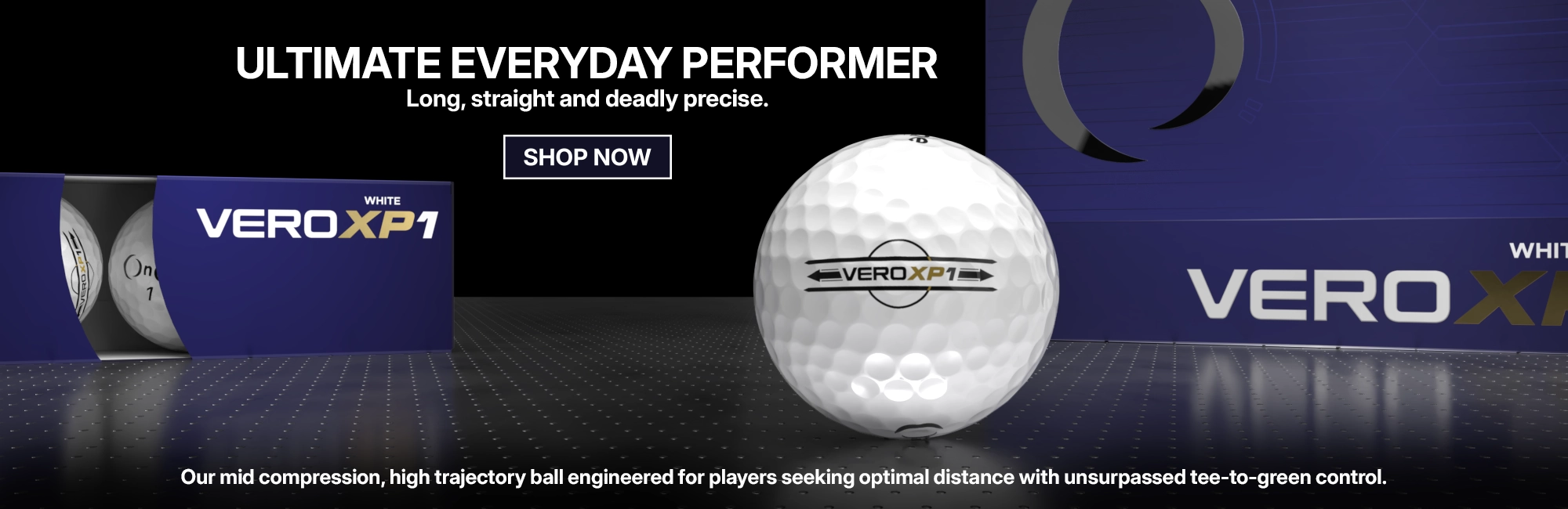 Shop OnCore Golf - VERO XP1 Tour Distance Performance Golf Balls - White Dozen